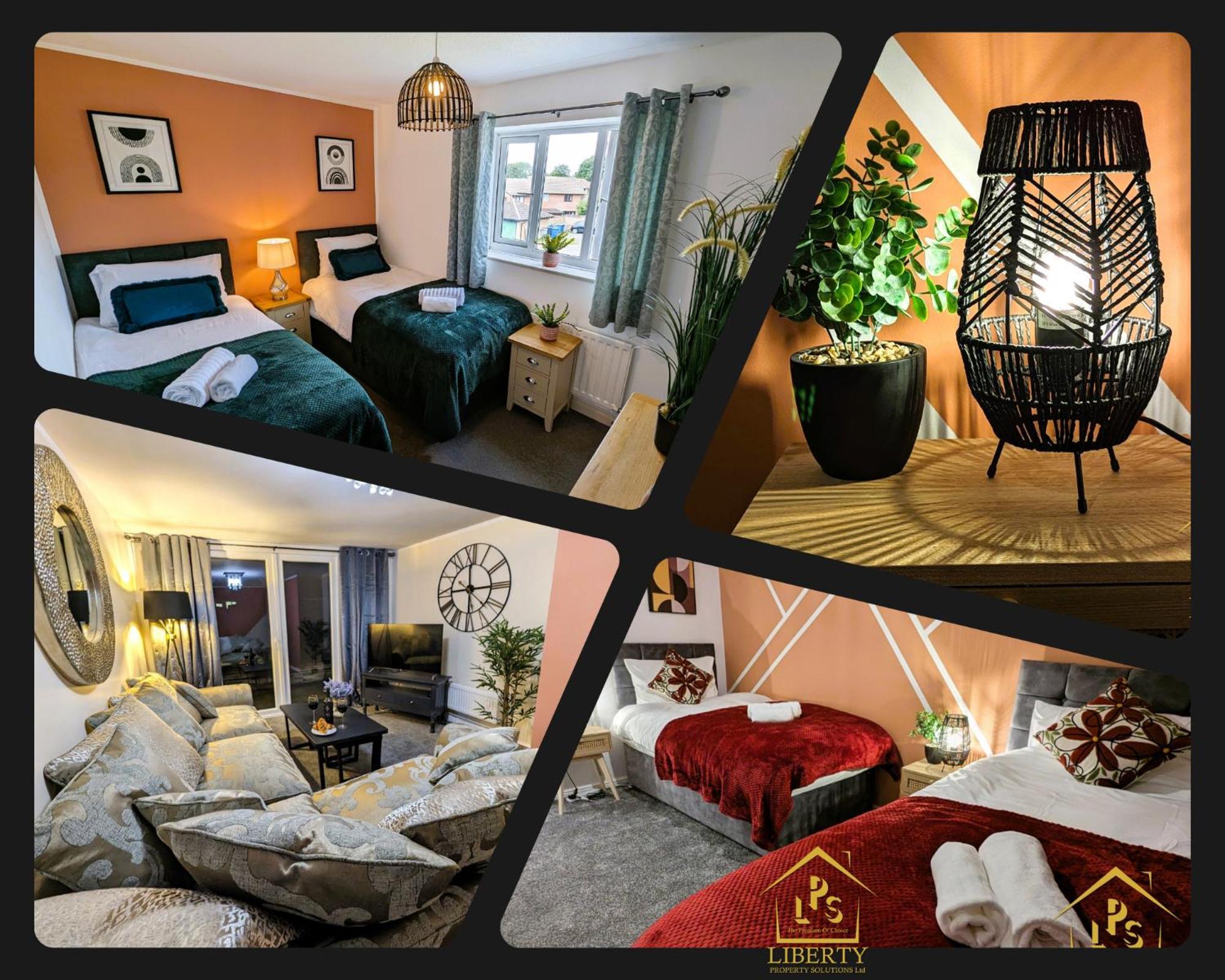 6 Guests * 4 Bedroom * Free Wi-Fi *Huntingdon Buitenkant foto